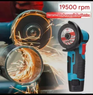 Mini Amoladora Angular Inalámbrica (2 Baterías)