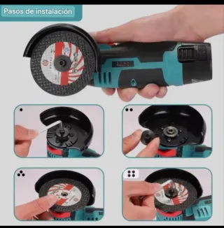 Mini Amoladora Angular Inalámbrica (2 Baterías)
