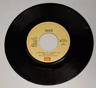 Alice - Il Profumo Del Silenzio 45 Giri