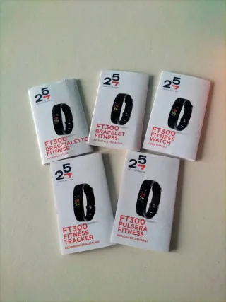 Bracciale Fitness FT300 TWENTYFIVESEVEN Nero
