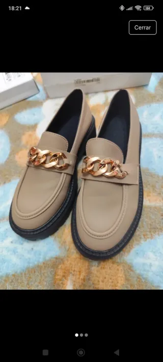 Zapatos mocasines mujer talla 38