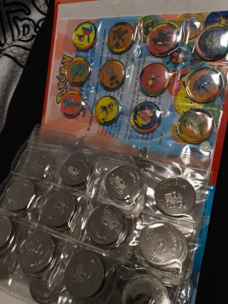 Álbum de Monedas de Metal 88/96 de Pokémon 2001