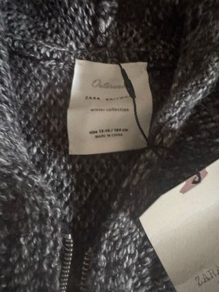 Chaqueta Zara Niños Talla 14 Años Nueva