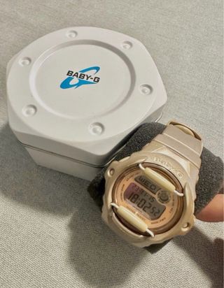 Reloj Casio Baby-G Beige/Dorado
