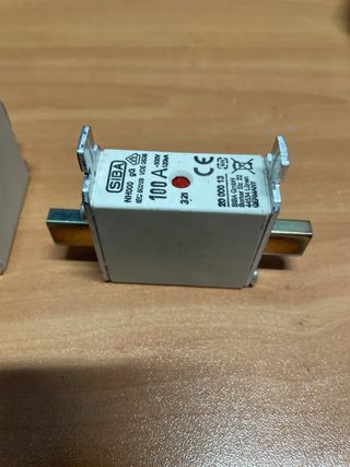 Fusibles 100A 500V NH000 (3uds)