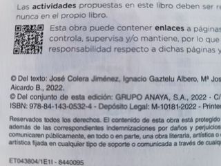 Libros Matemáticas 3 ESO - Anaya