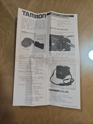 Funda Cámara Reflex Objetivo Largo Negra