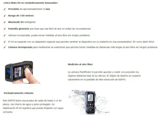 Medidor Láser Leica Disto X4