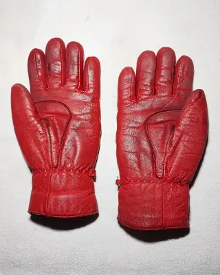 Guanti sci Invicta vintage rossi