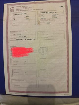 Máquina Recreativa Comatel Photo Play