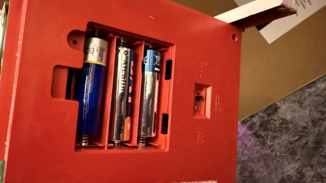 Buzón Navideño Reno con Luces LED