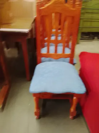 4 Sillas de Comedor Tapizadas