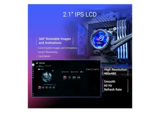 ROG Strix LC III 360 ARGB LCD Refrigeración Líquid