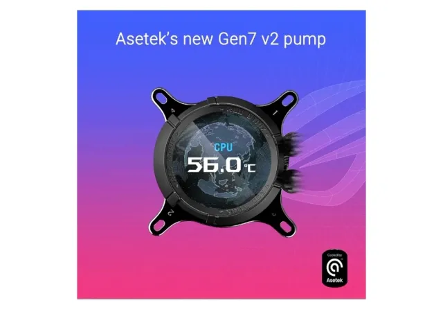 ROG Strix LC III 360 ARGB LCD Refrigeración Líquid