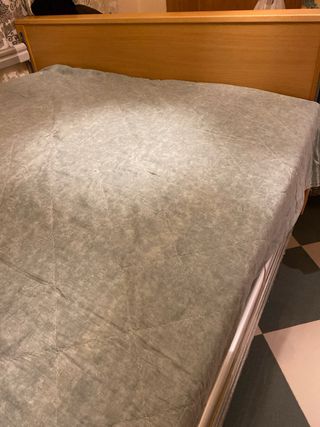 Cama articulada madera y tela