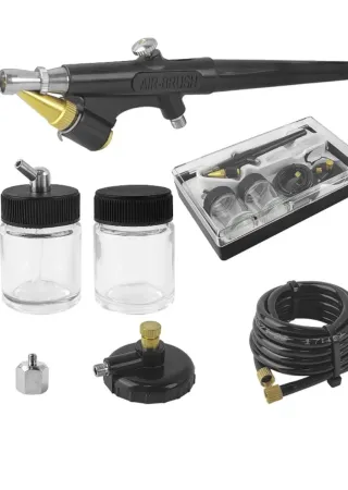 Aerógrafo M5 con Bote y Manguera