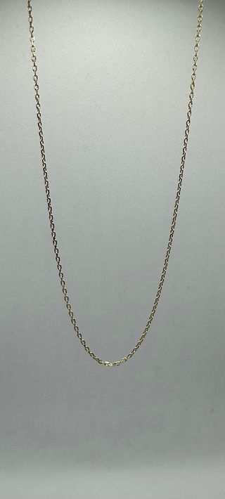 Cadena Forzada de oro de 18k, 1.38 g, 45 cm.