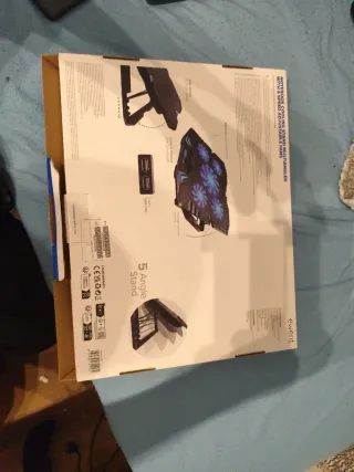 Soporte Ewent con ventilador para portátil