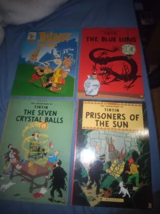 Lote 13 cómics DC , Marvel , Hervé y novela ilustr