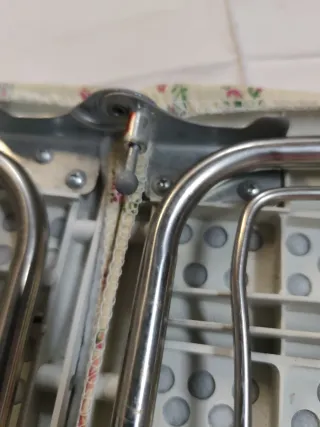 Mesa de planchar plegable floral