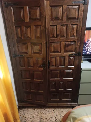 Armario Castellano Madera 2 Puertas