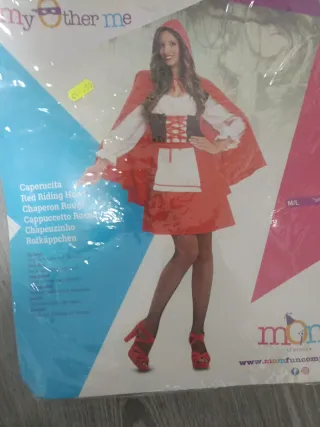 Disfraz Caperucita Roja Talla M/L