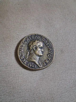 Sesterzio di Galba, antica Roma