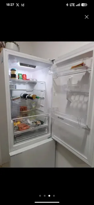 Nevera Combi Becken Blanca