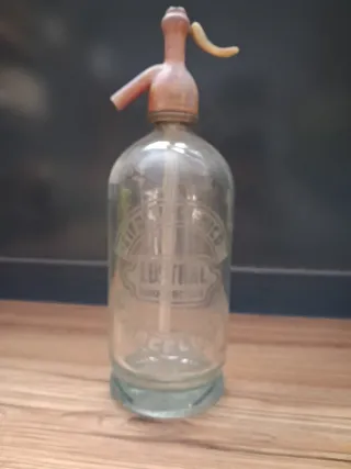 Sifón Lustral Barcelona Antiguo