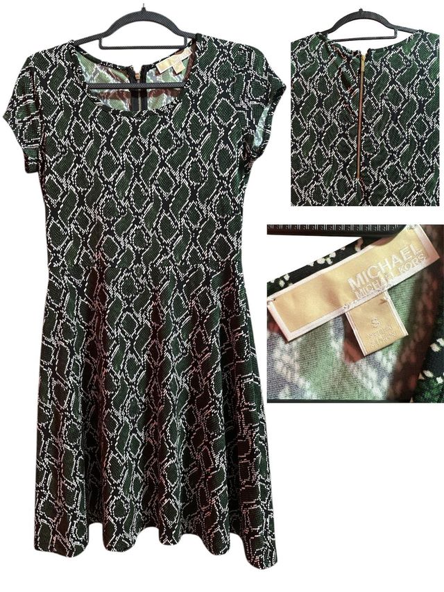 Vestido Michael Kors Serpiente Talla S