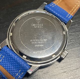 Reloj Guess Acero Azul y Blanco