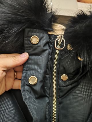 Abrigo plumífero Only negro talla XS