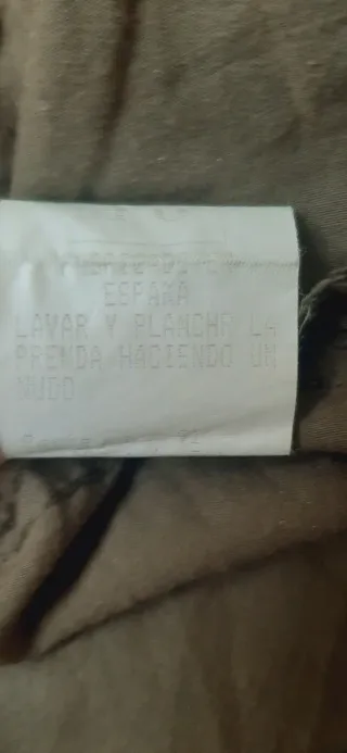 Falda larga verde oliva