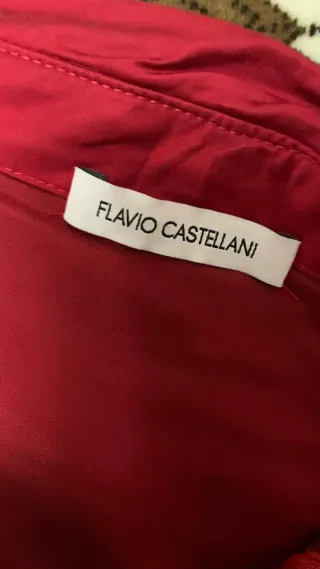 Abito Flavio Castellani tg 46 rosso