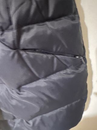 Abrigo Armani Junior Negro Plumas