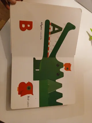 ABC-BOOK libro letras ingles-español