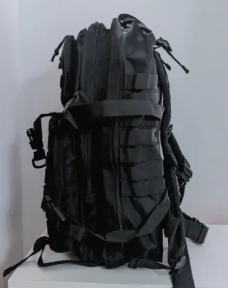 Nueva! Mochila Táctica Militar Negra a estrenar