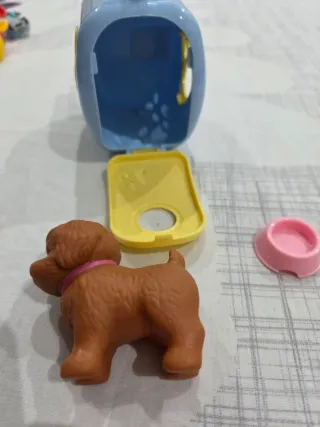 Juguete transportín perro y accesorios