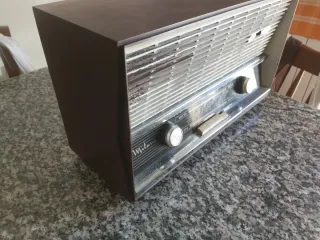 Radio Minerva Milano Valvole FM Occhio Magico