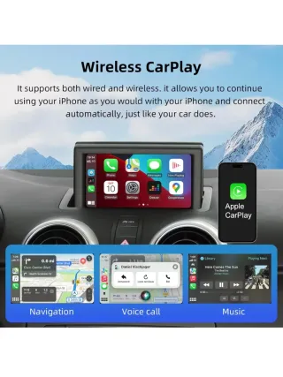 Decodificador CarPlay Audi A1/Q3 2012 a 2018