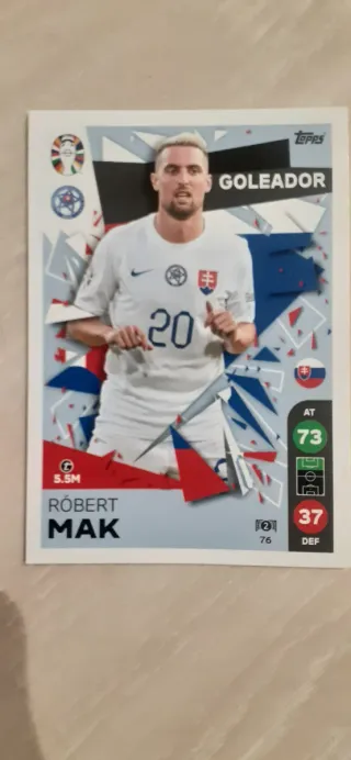 Cromos UEFA Euro 2020 Topps - Hagi y Mak