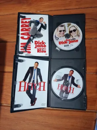 2 Películas DVD: Dick & Jane y Hitch