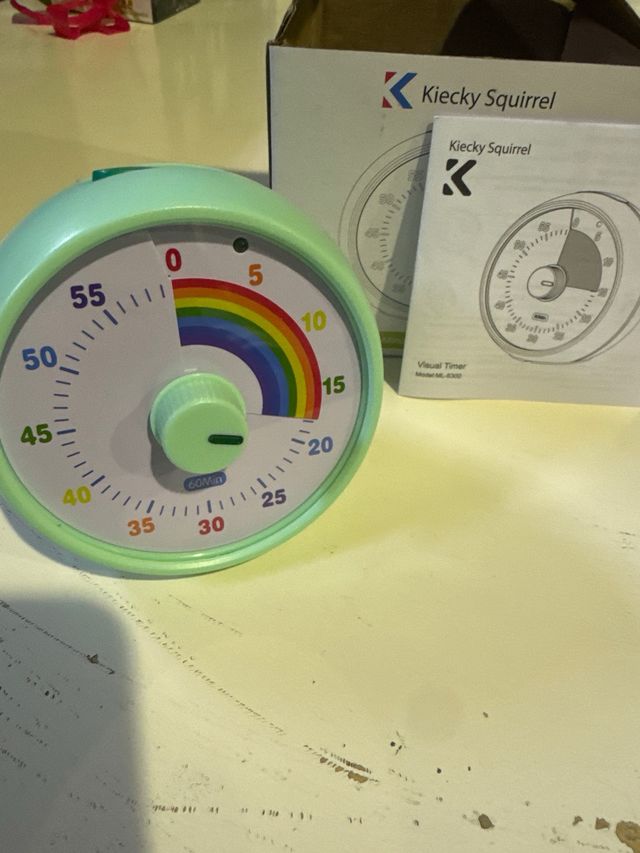 Timer Visivo Infantile Arcobaleno