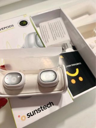 Auriculares Bluetooth Sunstech Blancos