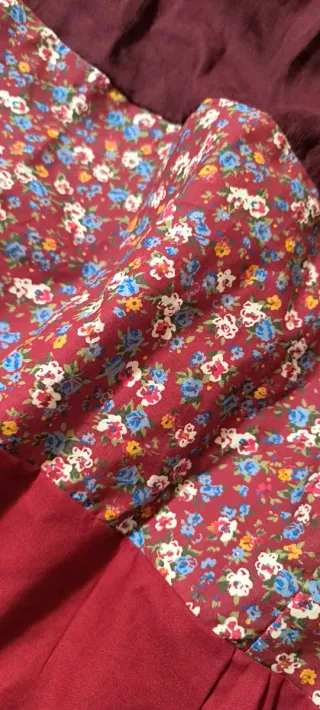 Falda traje tradicional vasco 80cm