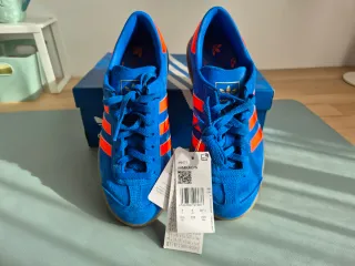 Zapatillas Adidas Hamburg NUEVAS Azul Naranja Tall