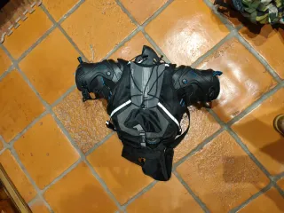 Patines en línea con mochila