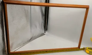 Lotto 5 Vecchie Cornici, 1 con vetro