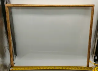 Lotto 5 Vecchie Cornici, 1 con vetro