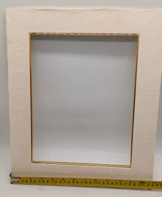 Lotto 5 Vecchie Cornici, 1 con vetro